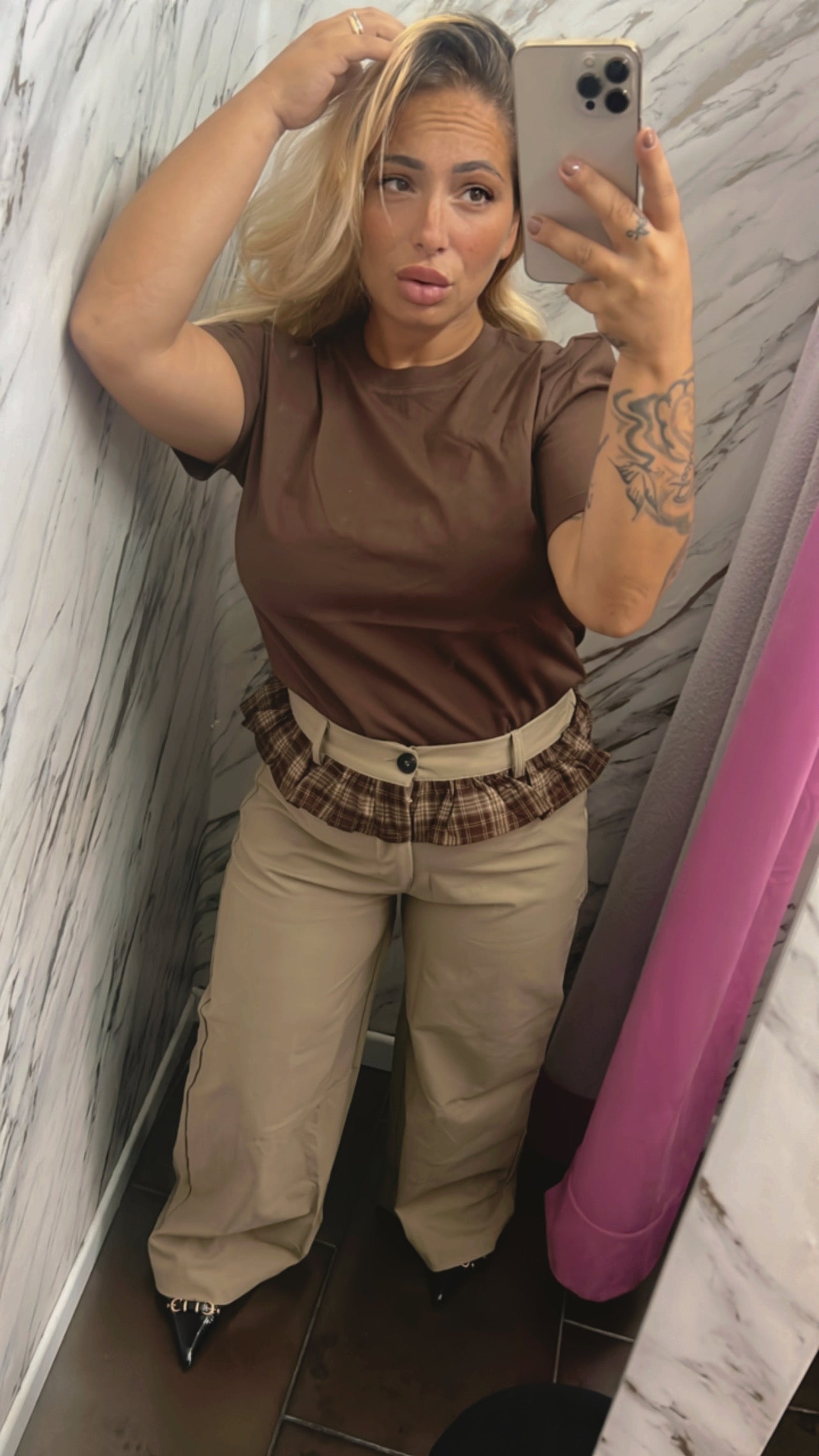 Pantalone con vola
